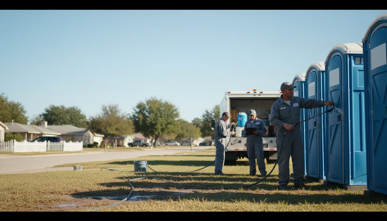 Long-Term Portable Toilet Rental in Alexander, ND near me